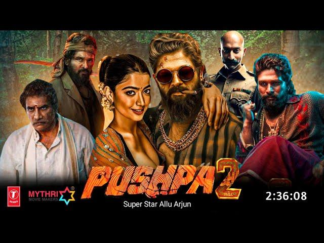 Pushpa 2 Full Movie Hindi Dubbed 2024 Trailer Update|Allu Arjun|Rashmika|Fahad Fazil|Sukumar