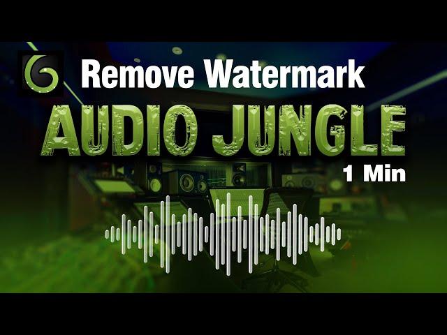 How to Remove Watermarks [ Audio Jungle ] from Audio in Adobe Audition