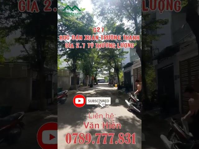 CHỦ KẸT GIẢM GIÁ BÁN NHANH | LÔ C27 KDC VẠN XUÂN CÁCH KHU ĐÔ THỊ ĐÔNG TĂNG LONG Q9 200M