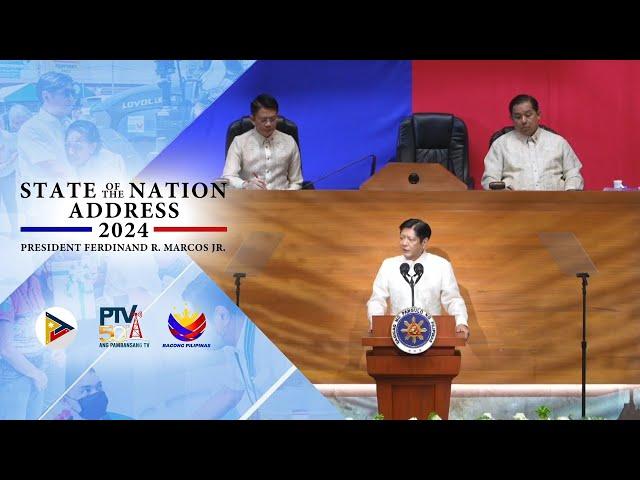 PTV Special Coverage of the Third State of the Nation Address of President Ferdinand R. Marcos, Jr.