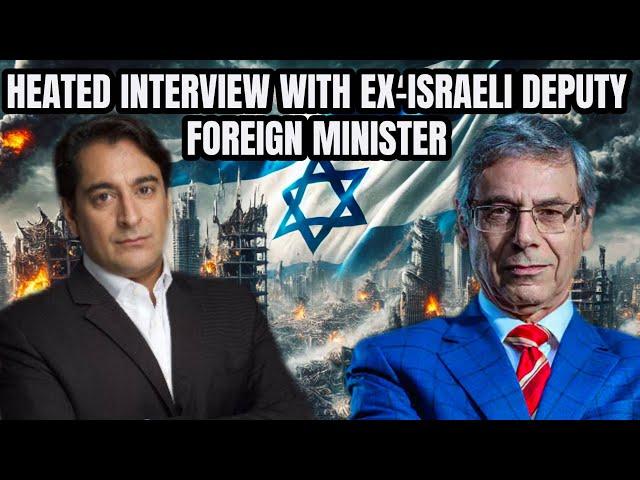 HEATED INTERVIEW: Ex-Israeli Deputy Foreign Minister Challenged on Gaza & Looming War With Iran