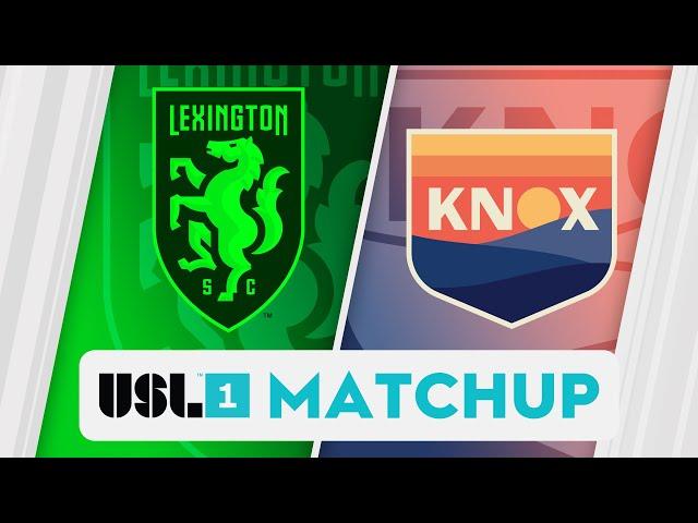 Lexington SC vs One Knoxville SC: September 13, 2024