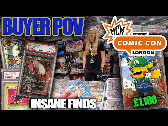 Pokémon CARD SHOW (Buyer POV) MCM Comic Con!