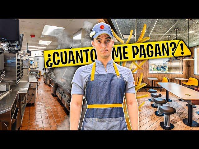 La REALIDAD de TRABAJAR en McDonald’s en ESTADOS UNIDOS  | ¿Cuánto me pagan?