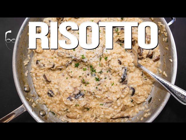 PERFECT RISOTTO AT HOME THAT ANYBODY CAN MAKE! | SAM THE COOKING GUY