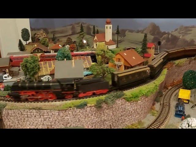 Volker's model trains - Märklin H0 analog -  running session - 107