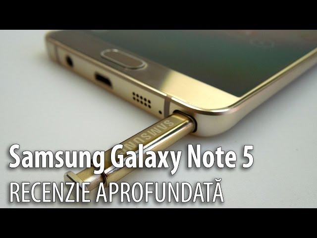 Samsung Galaxy Note 5 Review în Limba Română - Mobilissimo.ro