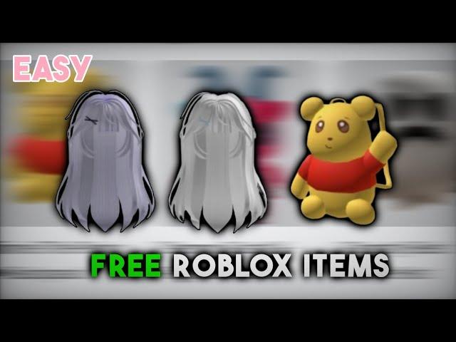 SPIN To get these FREE UGC ITEMS! FREE ROBLOX HAIR AND ACCESSORIES 