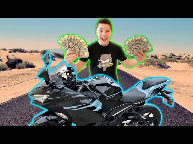 I Bought a Ninja Motorcycle!