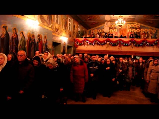 "Великое Славословие" хор  монастыря г.Ровно (10.01.2013г.)