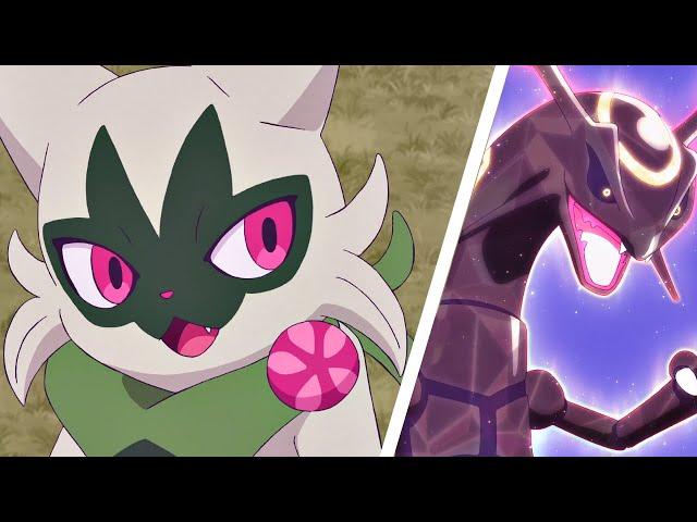 Sprigatito Evolves Into Floragato「AMV」- Monster | Pokemon Horizons Episode 45