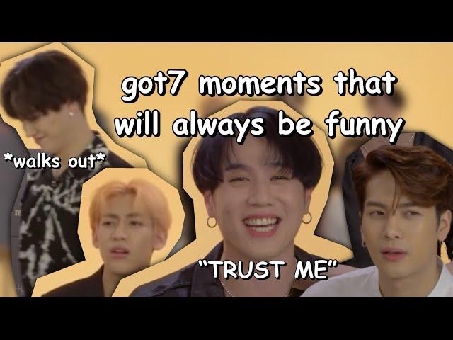 got7 moments that will always be funny