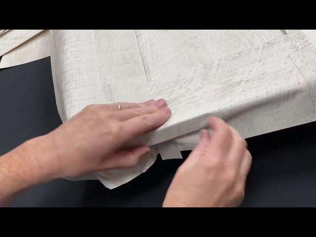 How to Wrap a Shaker Kitchen Door