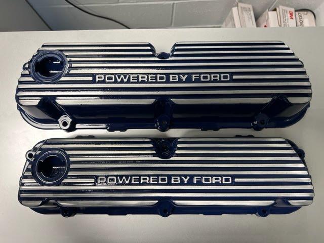 Old Ford Aluminum Valve Cover Restoration