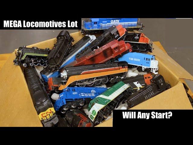 MEGA Lot of Locomotives from Facebook Marketplace - Will Any Run?