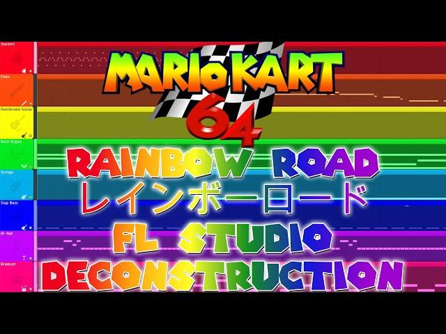 Mario Kart 64 - RAINBOW ROAD - FL Studio Deconstruction