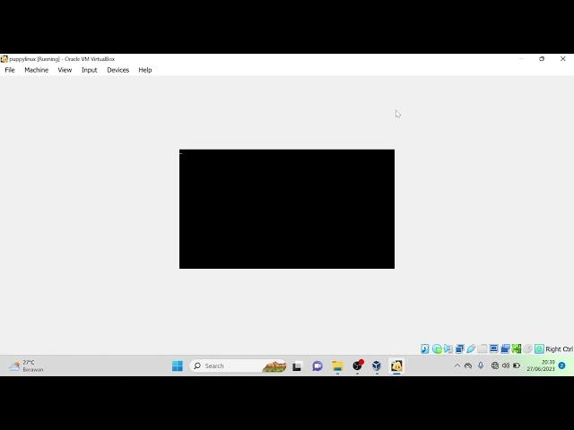 Tutorial Install Linux by Puppy Linux on Virtual Box