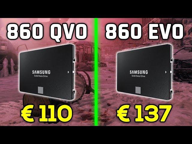 SAMSUNG 860 QVO vs 860 EVO - Comparison