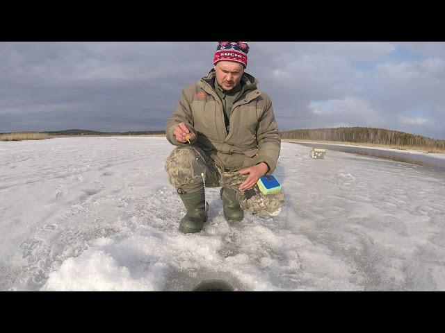 Зимняя Рыбалка ОПАСНАЯ на краю ЛЬДИНЫ! #ХИЩНИК на блесну!