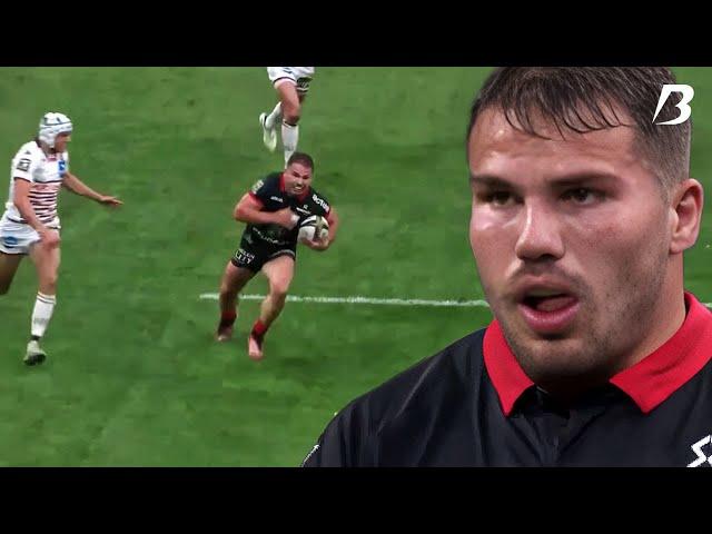 Antoine Dupont's Unstoppable Performance in the Top 14 Final against Bordeaux 2024