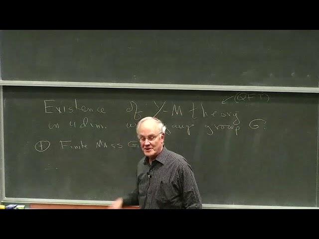 David Gross: Millennium Prize Problem: Yang Mills Theory