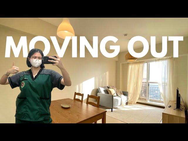 officially moving out + last days of med school ️‍🩹