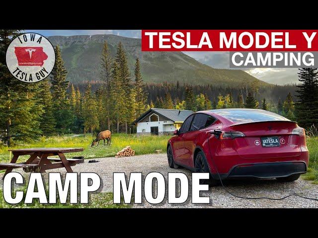 Tesla Model Y Camping 2023 (Camp Mode) - All your questions answered!