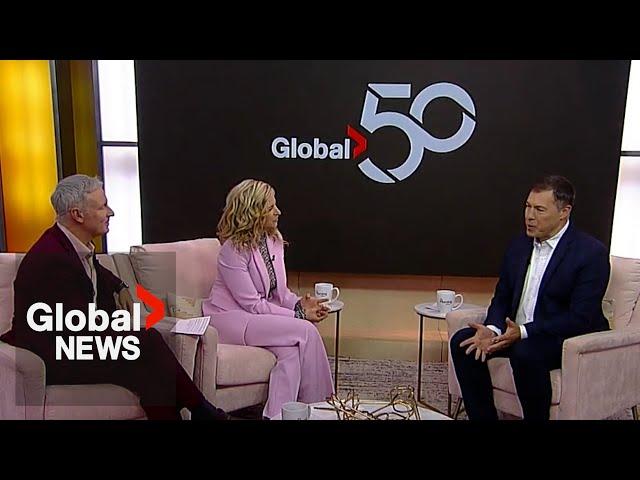 Global TV celebrates 50 years of entertaining Canadians