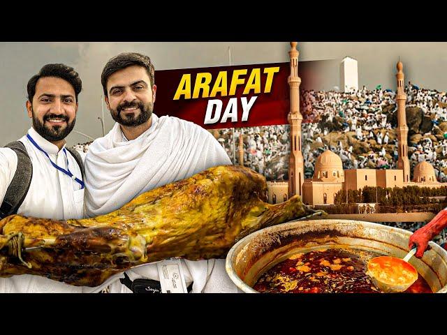 9 Dhul Hajj Arafat Day Ft. Ahmed Shahzad Hajj 2023 | Food | Jabl E Rehmat & Tent Tour