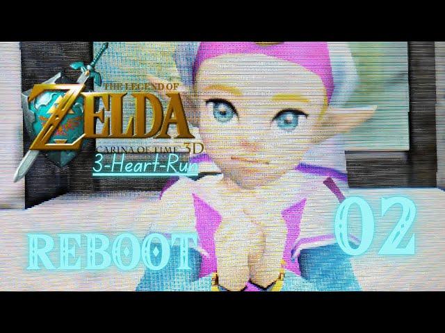 Zelda: Ocarina of Time 3D (3-Heart-Run) REBOOT - Part 2 - Princess Zelda & Kakariko Village