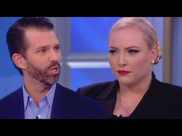 Meghan McCain Confronts Donald Trump Jr. on The View