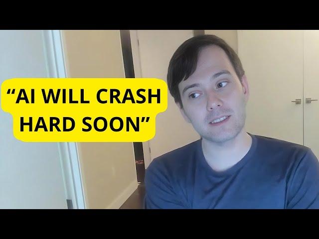 Martin Shkreli: "AI Will Crash Like The Dotcom Bubble In Late 1990's"