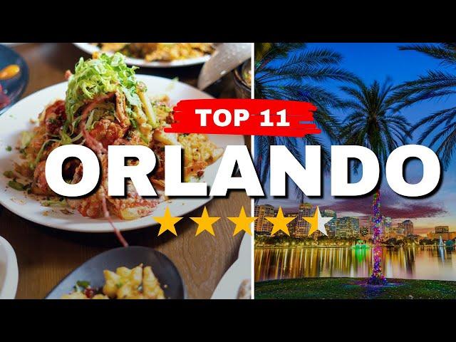 The Best Restaurants in Orlando | Top 11 Restaurants You Can't Miss!