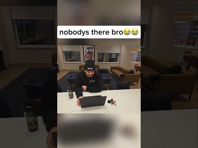 nobodys there..
