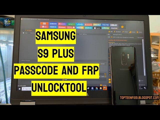Samsung S9 plus FRP UnlockTool