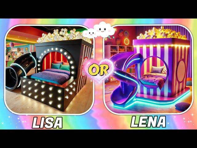 Lisa or Lena ️️ | #lena #lisa #lisaandlena #lisaorlena #viral #trending