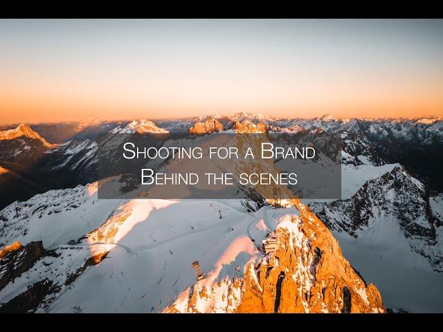 Shooting for a Brand - behind the scenes