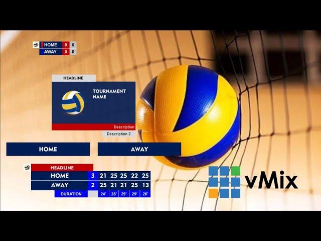 vMix TITLE VOLLEYBALL 2