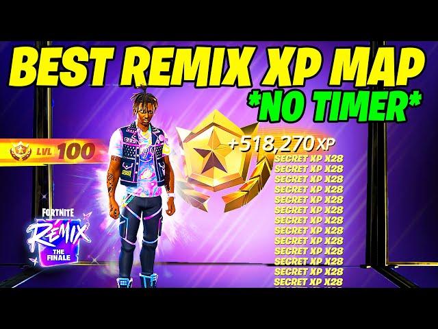 CRAZY SEASON REMIX Fortnite XP GLITCH Map to LEVEL UP FAST in Chapter 5 Season 5!