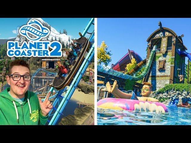 Planet Coaster 2 Is Finally HERE! - First Look: NEW Rides, Water Parks & MORE!