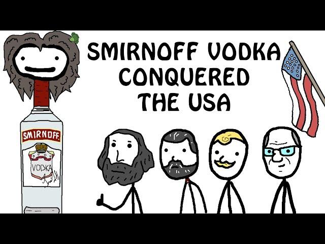 How did SMIRNOFF VODKA conquer the USA?