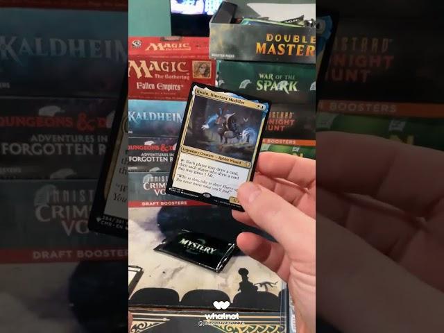 Mystery 2 Booster Packs Opening Magic The Gathering White Bordered Hit And Shred #commander #mtg