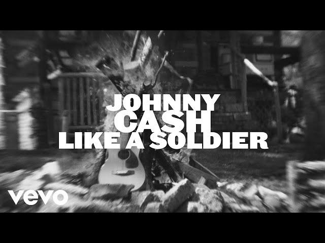 Johnny Cash - Like A Soldier (Visualizer)