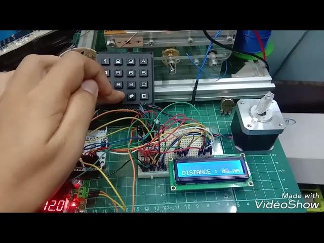 Arduino Project - Stepper motor manual controller