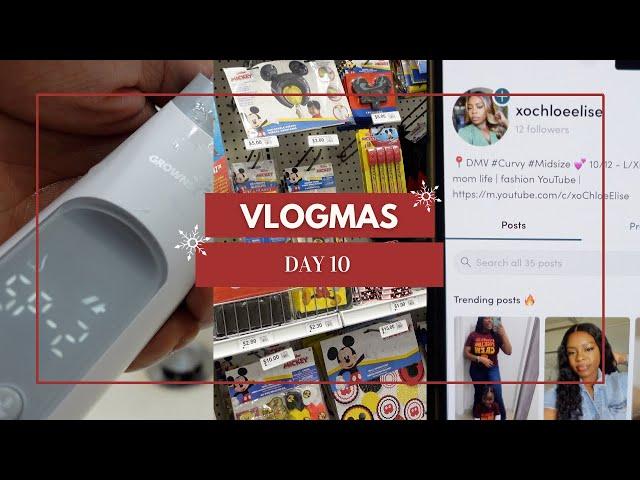 MOM VLOG | MORNING ROUTINE GROWNSY ASPIRATOR | VLOGMAS 2024 DAY 10