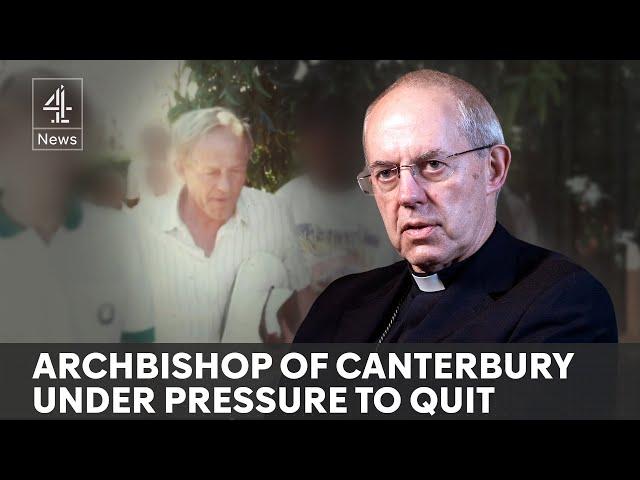 Archbishop of Canterbury under pressure to resign over church abuse scandal