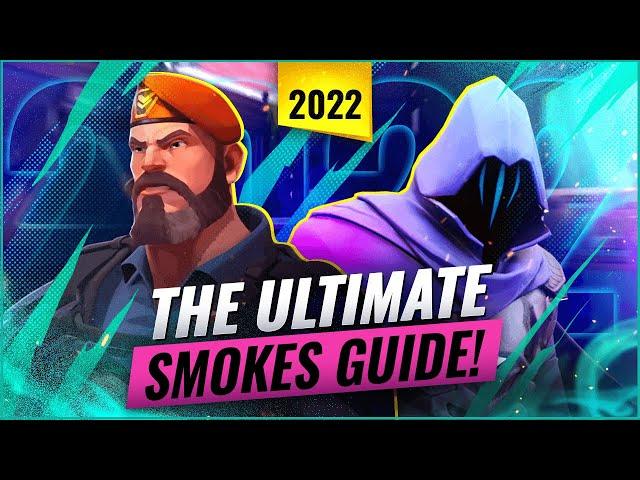 ULTIMATE Smokes Guide! Best SMOKES For EACH MAP! - Valorant Controller Guide