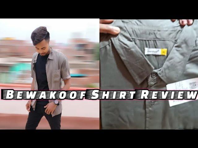 BEWAKOOF SHIRT UNBOXING| Olive Green Shirt Unboxing| Bewakoof Unboxing | Unboxing Chora