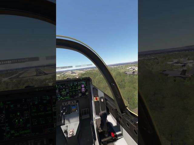 F-35 Perth Formation VR Landing #msfs2020  #flightsim #vr #f35 #formation