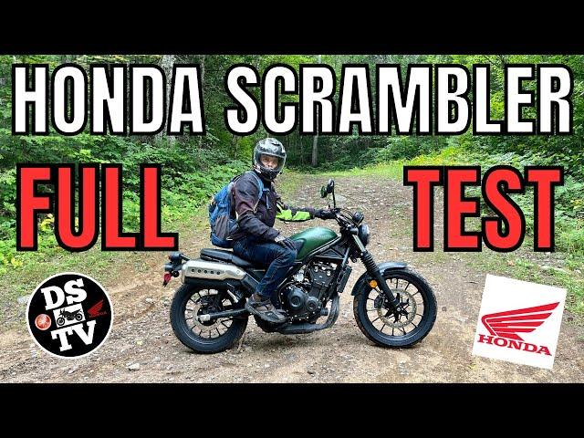 New Honda CL500 Scrambler Full Test and Review On and Off Road